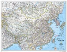 National Geographic RE00620156 Map Of China - Laminated