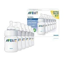 Philips AVENT BPA Free 9 Ounce 6-Pack Bottles