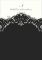George Stanley Black Laser-Cut Lace Pocket Imprintable Invitation Set of 8