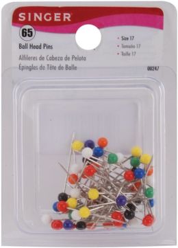 Ball Head Pins-Size 17 65/Pkg