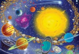 Mellisa n Doug 1378 0100 pc Solar System Cardboard Jigsaw Puzzle