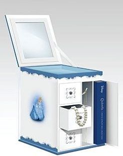 Cinderella Six Disc Jewelry Box