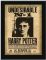 Harry Potter Undesirable No.1 Sign Wall Plaque