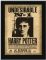 Harry Potter Undesirable No.1 Sign Wall Plaque