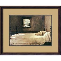 Master Bedroom by Andrew Wyeth, Framed Print Art - 17.56" x 21.68 by ...