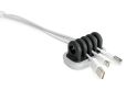 Product Image. Title: Quirky Metal Cordies - Desktop Cable Management