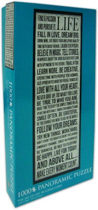 Louise Carey - The Art Of Life - 1,000 Piece Panoramic Puzzle