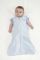 Halo Innovations SleepSack Wearable Blanket Cotton -  Baby Blue, Extra Large