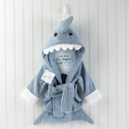 Let the Fin Begin - Terry Shark Baby Robe