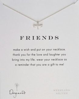 Friends Dragonfly Necklace, 18