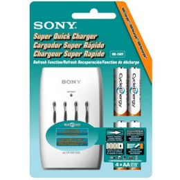 Quick Charger with 4 AA Batteries