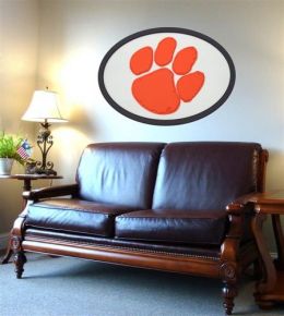 Adventure Furniture C0504-Clemson Clemson University Logo Wall Art