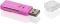 Iogear GFR204SDP Susan G. Komen SD / MicroSD / MMC Card Reader / Writer