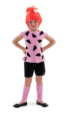 Flintstones Pebbles Child Costume: Size Small (4/6)