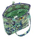 Product Image. Title: Vera Bradley Rhythm & Blues Fabric Tote (11 �� x 13 �� x 4� )