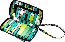 Vera Bradley Island Blooms All in One Wristlet (3x5.25x.75)