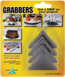 Painter's Pyramid Grabbers 4/Pkg-Black