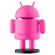 Product Image. Title: Robo Rechargeable Speaker - Pink