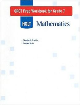 Holt Mathematics Georgia: Test Prep Workbook Grade 7 RINEHART AND WINSTON HOLT