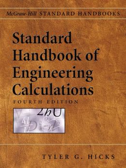 Standard handbook of engineering calculations Tyler Hicks