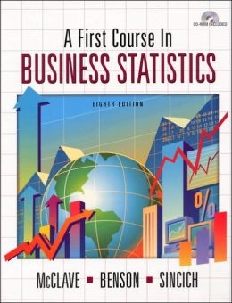 A first course in statistices mcclave sincich homework help