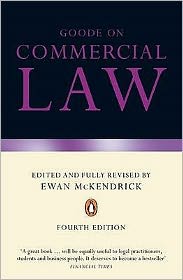 Commercial Law Royston Miles Goode