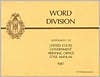 Word Division : Supplement to Us Government Printing Office Style Manual