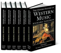 Oxford History of Western Music: 6-volume set
