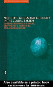 Non-State Actors and Authority in the Global System