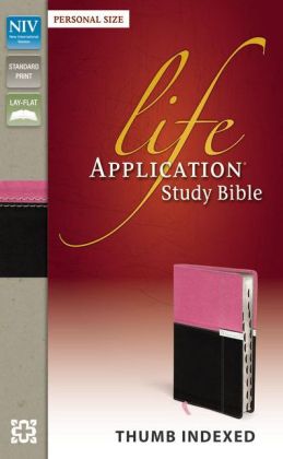 NIV Life Application Study Bible, Personal Size Indexed By Zondervan ...