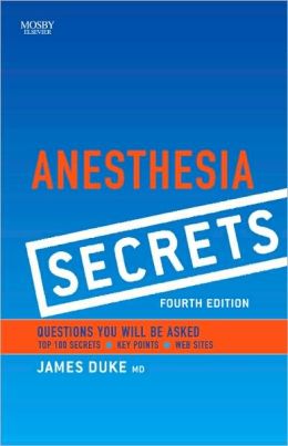 Anesthesia Secrets