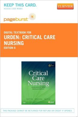 Care Nursing  Pageburst Digital Book Retail Access Card: Diagnosis 