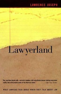 Lawyerland: An Unguarded, Street-Level Look At Law & Lawyers Today