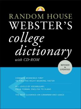 Random House Webster's College Dictionary Random House