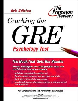 Cracking the GRE Psychology Subject Test