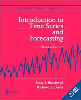 Introduction to Time Series and Forecasting [With CDROM]