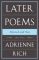 Later Poems Selected and New: 1971-2012