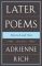 Later Poems Selected and New: 1971-2012