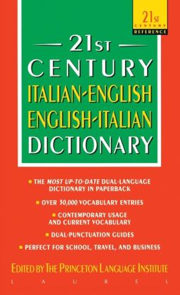 Italian-English/English-Italian Dictionary