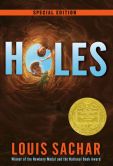 Book Cover Image. Title: Holes, Author: Louis Sachar