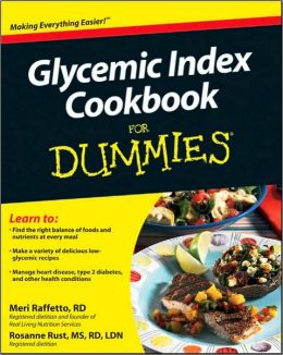 Glycemic Index Cookbook For Dummies Meri Raffetto