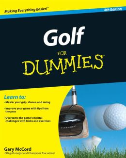 Golf for Dummies 2nd Second Edition Gary McCord