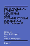 International Review of Industrial and Organizational Psychology, 2001