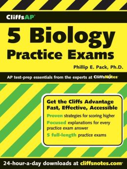 CliffsAP 5 Biology Practice Tests