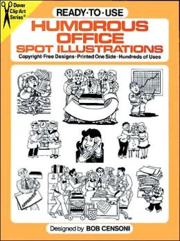 Ready-to-Use Humorous Office Spot Illustrations