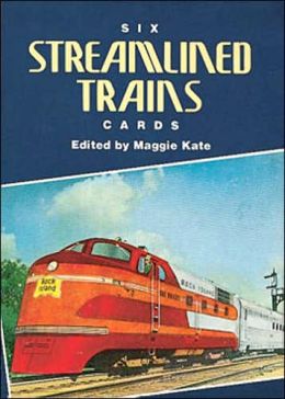 Six Streamlined Trains Cards