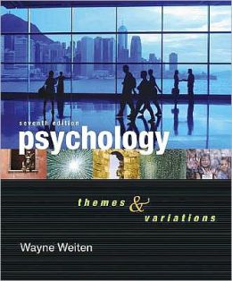 Psychology: Themes and Variations (with Concept Charts)
