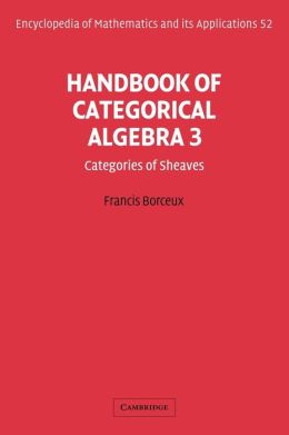 Handbook of Categorical Algebra: Sheaf Theory Francis Borceux