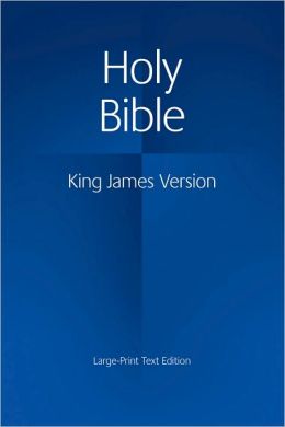 KJV Large Print Text Blue Hardcover 80 (Authorized King James Version) Baker Publishing Group