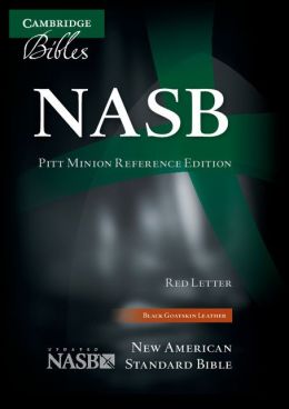NASB Pitt Minion Reference Black Goatskin NS446XR